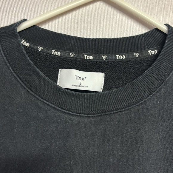 Aritzia TNA Women’s Oversized Cozy Fleece Sweater Size 2 - Picture 2 of 6